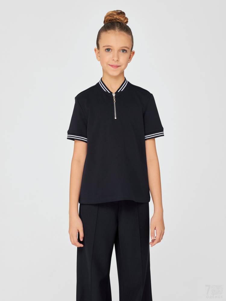 1548-1 Блузка для девочки короткий рукав 1548-1