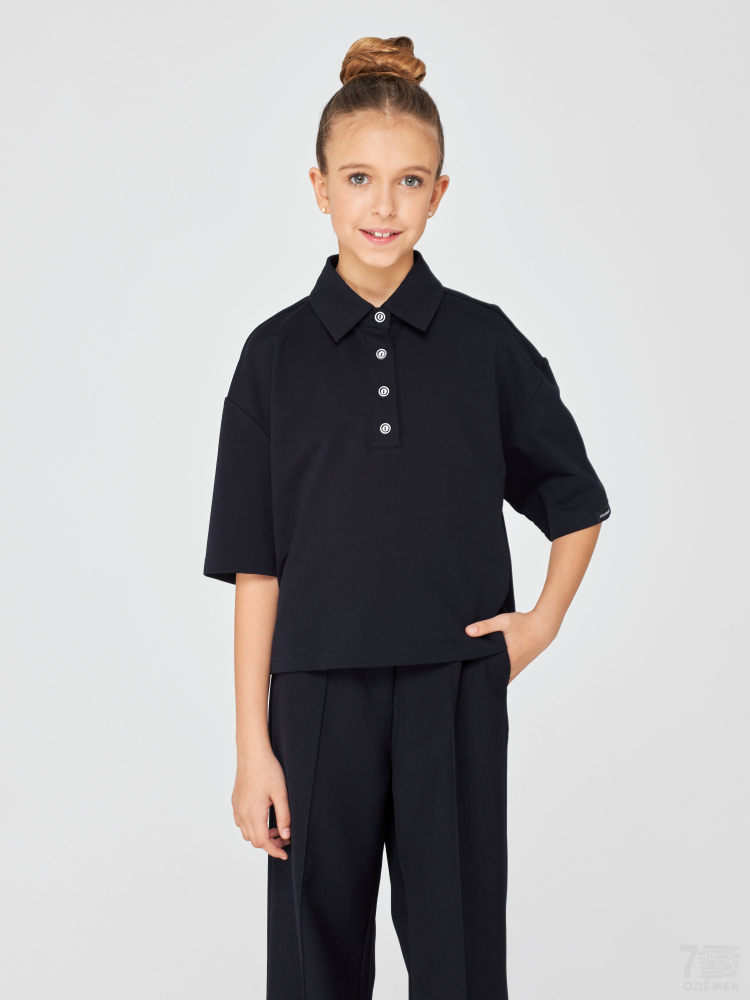 1551-1 Блузка для девочки короткий рукав 1551-1